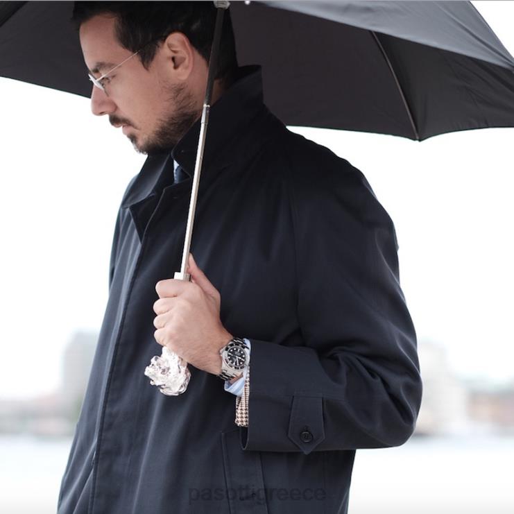 ομπρέλα | PASOTTI 64 6768-1 w37 - ασημένια πτυσσόμενη ομπρέλα λιονταριού 2N6B8166 άνδρες